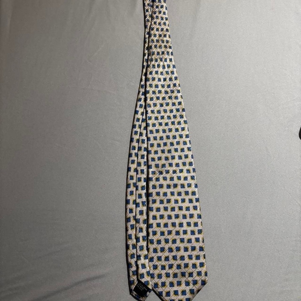 Jhane Barnes silk tie luxury designer discounted